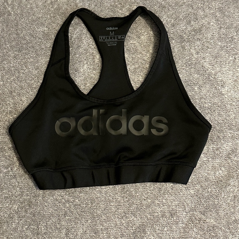 Adidas climalite racer back sports bra.